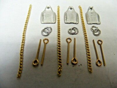 Drag Shoes For Circus Wagons  (s pieces) ''O'' Scale 