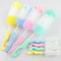 FlaschenbüRste 2 X SpüLbüRste Schwamm BüRste GläSerbüRste FläSchchenbüRste Set