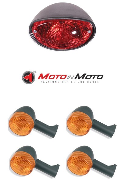 Aprilia Scarabeo 50 Kit Stop Und Frecce 1993-1999 Rot Bosatta 138189RD-image