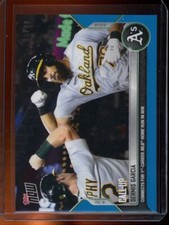 2022 Topps Now #805 Dermis Garcia Call-Up Blue Parallel Card #d 1/49