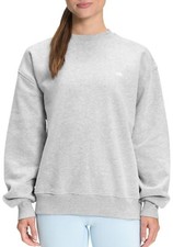 THE NORTH FACE WOMENS CITY STANDARD CREW NECK SWEATSHIRT RELAXED FIT SIZE MEDIUM