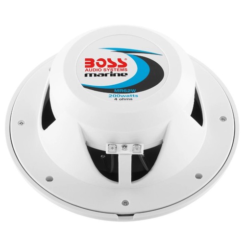 2 BOSS AUDIO MR62W altoparlanti marini 165 mm 4 ohm 90 db hotel ristorante pub - Foto 7 di 8