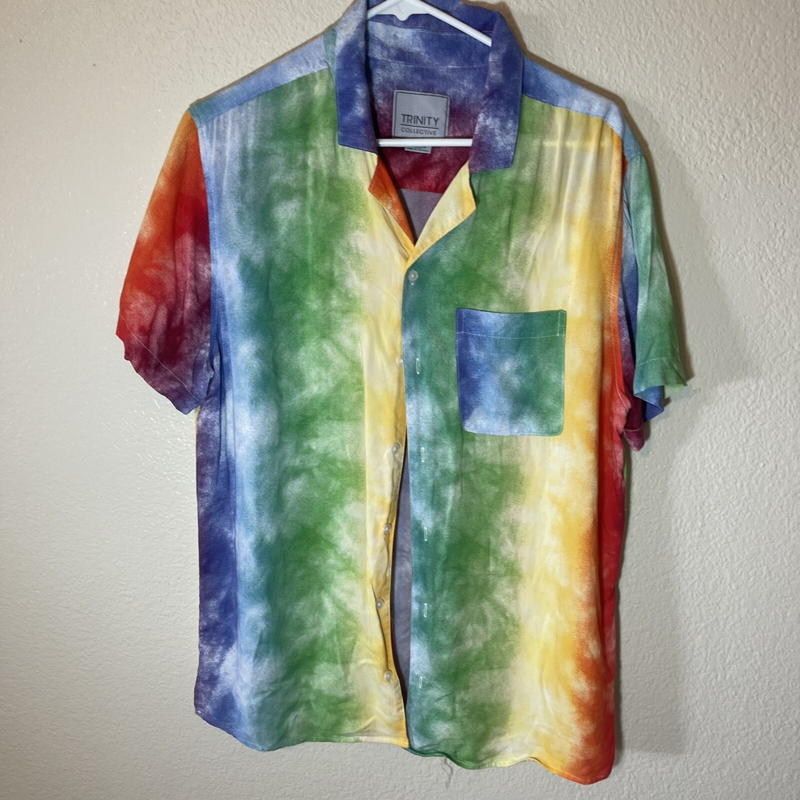Trinity Collective Take Pride Button Up Shirt Adu… - image 1