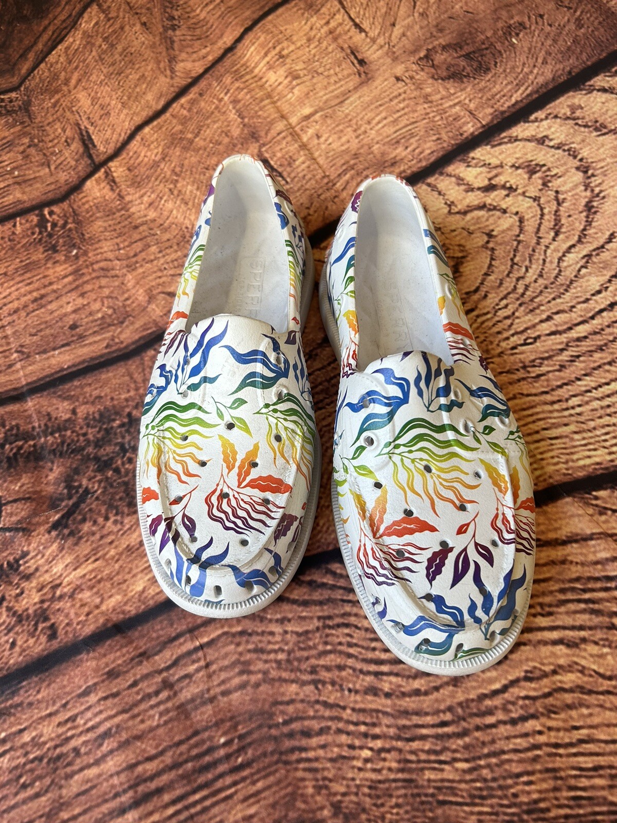 Sperry Womens maat 37,5 Authentic Original Float Boat Shoes - Floral Print