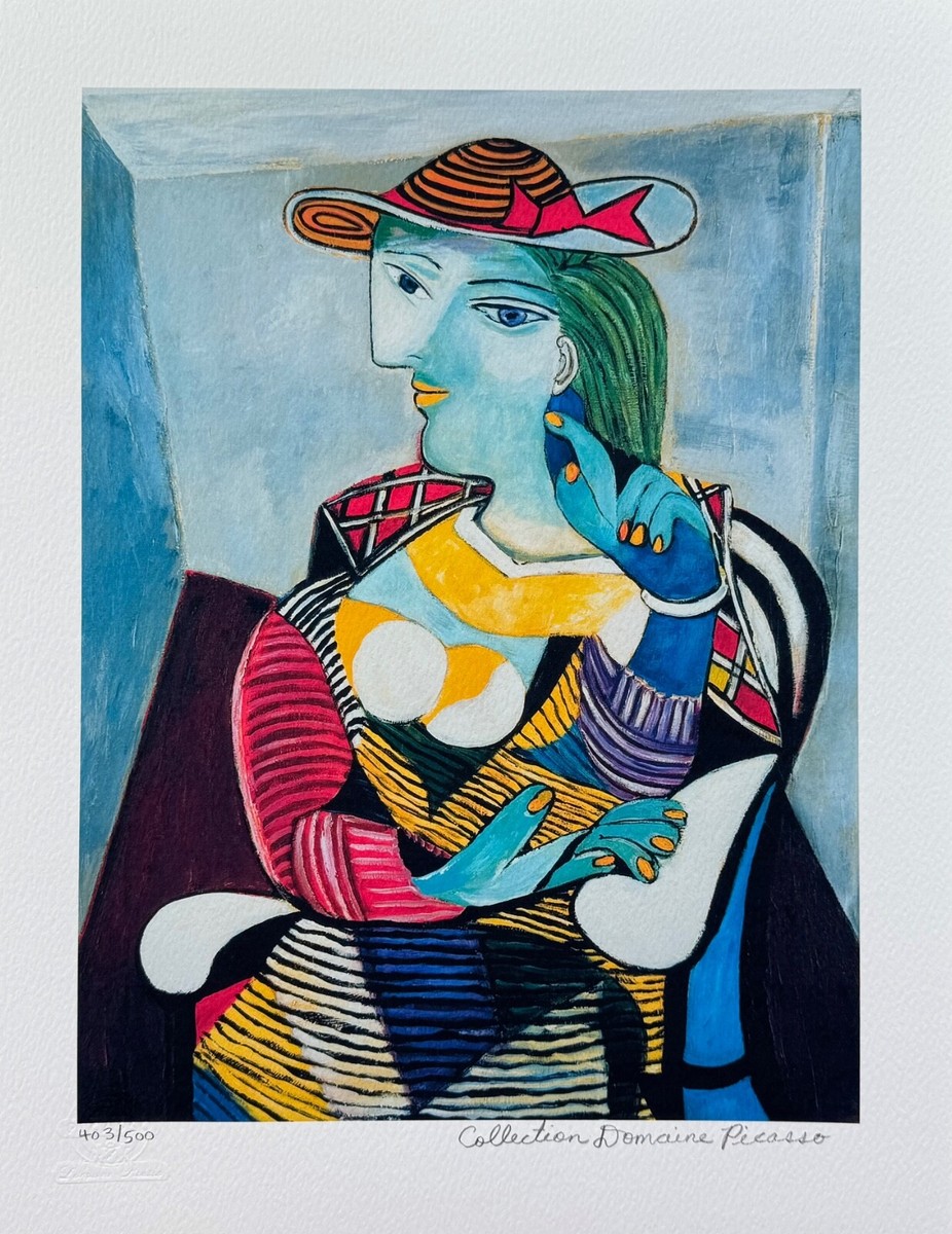 Pablo Picasso MARIE THERESE WALTER Estate Signed & Numbered Giclee