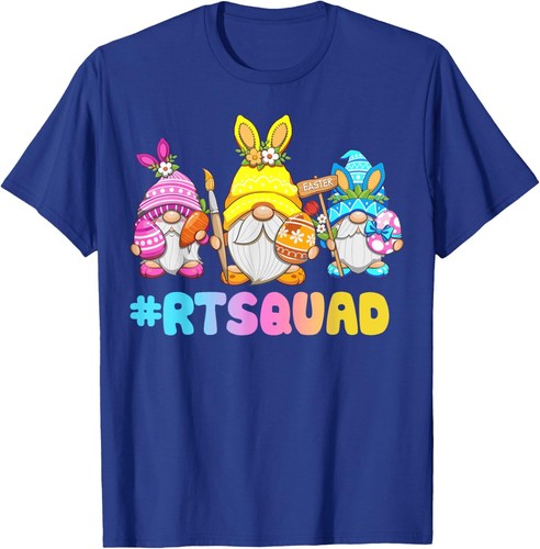 Gnome Respiratory Therapist Easter Women Easter Outfit T-Shirt Hoodie - Picture 9 of 10