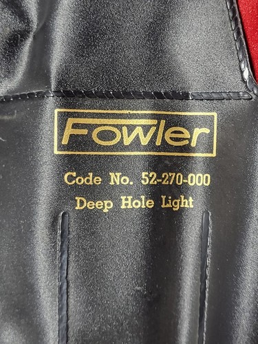 Fowler Deep Hole Light Kit 52–270–000 - Incomplete set - Picture 6 of 8
