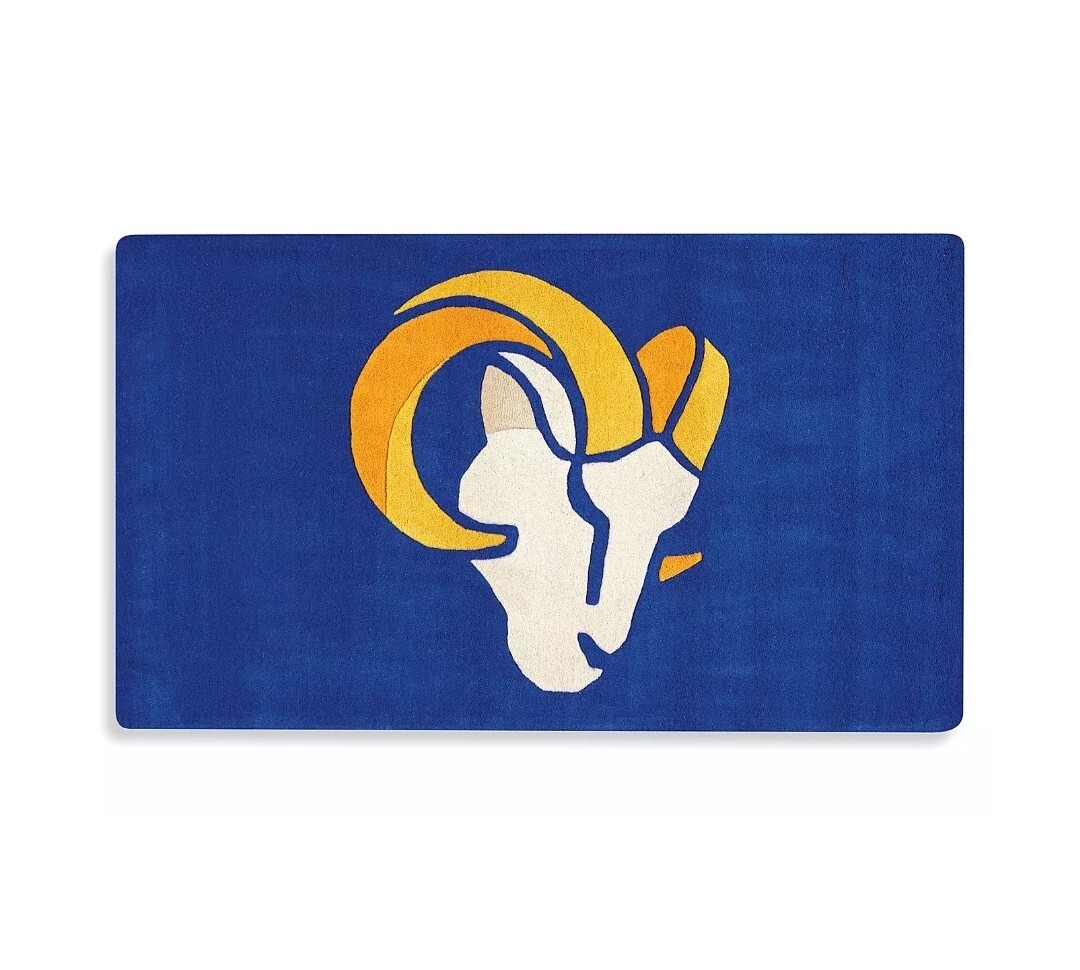 Officially Licensed NFL Los ANGELES RAMS Floor Mat Rug, 3' x 5' NEW | eBay