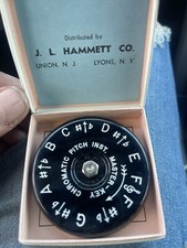 VTG Chromatic Pitch Pipe Instrument, The Master Key 13 Keys A-440, Lindner's