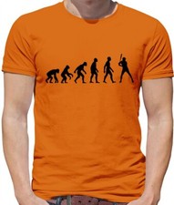 Evolution of Man Baseball - Mens T-Shirt - Base Ball Player Bat Love