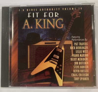 L A Blues Authority Vol 4 Fit For A King Cd Tribute To Albert King 1993 Shrapnel
