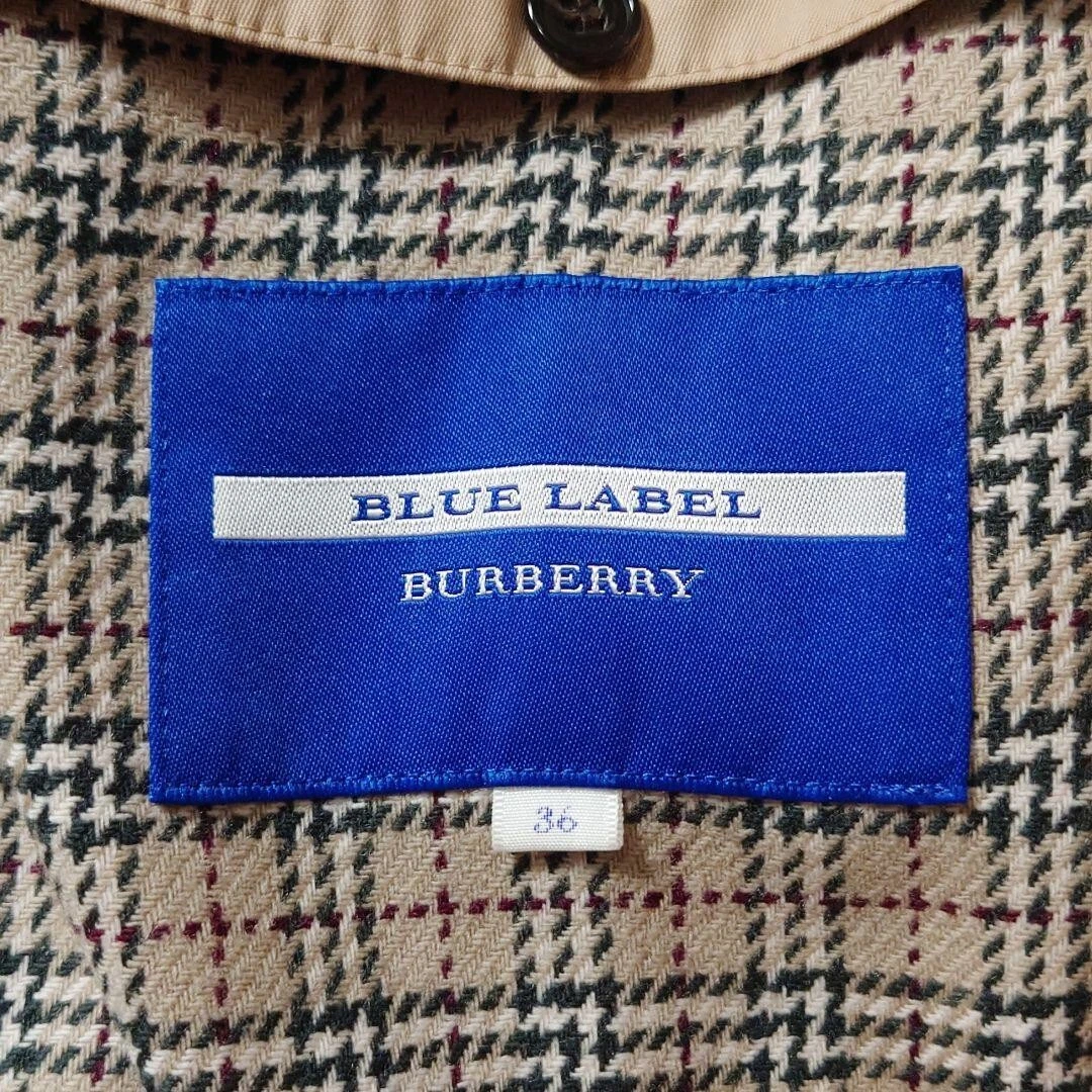Vintage burberry clearance trench coat label