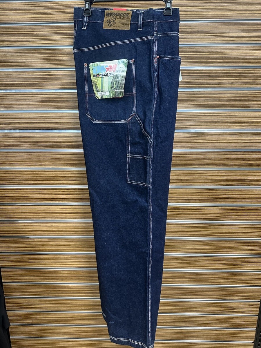【BAON】Kadeki Carpenter Wide Denim Pants Carpenter Pants - Black Denim