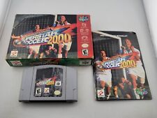 International Superstar Soccer 2000 Nintendo 64 N64 Complete Box CIB Great Shape