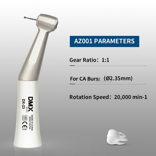 NSK Estilo DMXDENT Dental Baja Velocidad Pieza de Mano Contra Ángulo Motor de Aire Recto NUEVO - Imagen 7 de 22