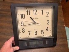 Seth Thomas Quartz Analog & Digital Clock / C...