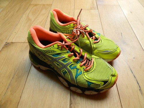 Asics Gel Nimbus 16 Unisex Running Shoes Trainers Yellow Size EU 37.5 US 5