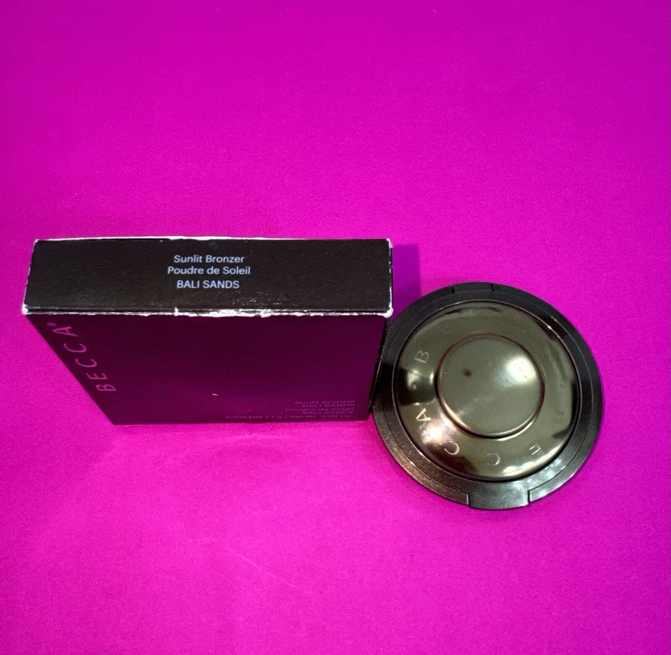 BECCA Sunlit Bronzer Bali Sands Highlighter - 0.25 fl oz NEW IN BOX - Image 2 of 2