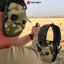 TS Tactical Electronic Shooting Earmuff Anti-noise headset Hearing Protection