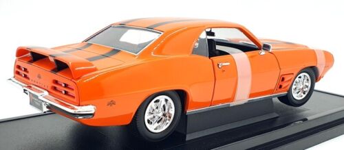 Road Signature 1/18 Scale Diecast - 92368 1969 Pontiac Firebird Trans Am Orange - Picture 2 of 5