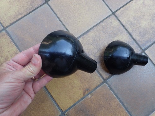1936-48 Lincoln Zephyr V-12 distributor caps, pair, one NOS! H-12105 cap V12 - Picture 4 of 12