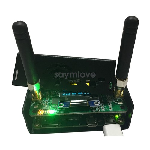 Duplex MMDVM Hotspot Board +OLED+Case Support P25 DMR YSF For Raspberry Pi - Picture 2 of 4