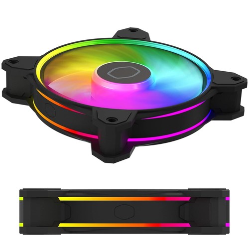 Cooler Master MasterFan MF140 Halo² Duo Ring ARGB Gen2 LED MFL-B4DN-16NP2-R2 - Picture 12 of 13