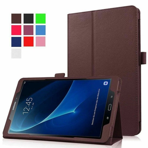 For Galaxy Tab A 8 SM-T350 SM-T355Y Leather Folio Smart Case Tablet Cover Stand - Picture 3 of 18
