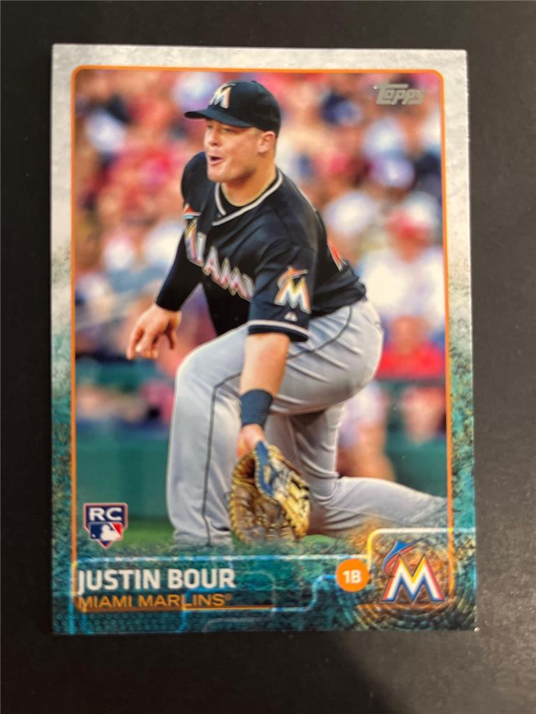 2015 Topps Update #US35 Justin Bour RC Marlins