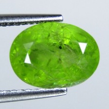 3.65Cts EXCELLENT OVAL SHAPE NATURAL GROSSULAR MALI GARNET LOOSE GEMSTONE