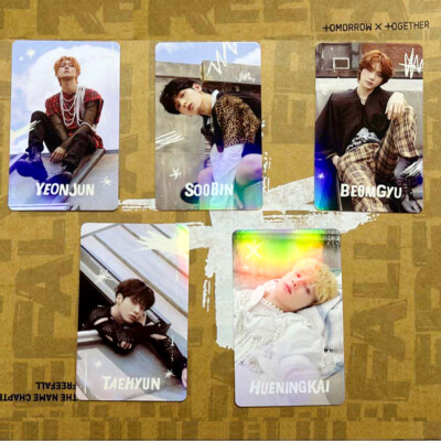 TXT FREEFALL トレカ weverse 特典 ホログラム TXT The Name Chapter: FREEFALL Weverse Japan Hologram A ver
