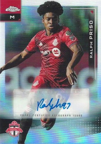 2021 Topps Chrome Major League Soccer Certified Autograph cards - MLS - Auto - Picture 25 of 30