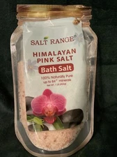 Salt Range Himalayan Pink Salt Bath Salt 100% Naturally Pure 84+ Minerals