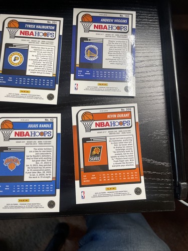 2023-24 NBA Hoops Premium Stock Lot of 14 Rising Stars-Silver Prizms - Picture 8 of 8