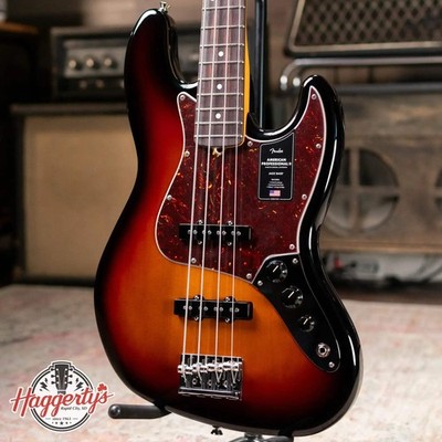 Fender American Professional II Jazz Bass Rosewood Fingerboard - 3-Color Sunburs