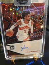 2023-24 Panini Donruss Optic - Fast Break Signatures Jalen McDaniels #FBS-MCD...