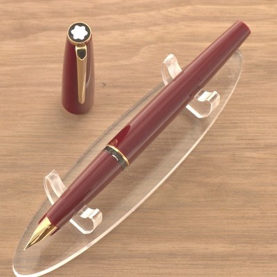 Vintage 1970s Montblanc 320(P) 14K 585 EF Nib Fountain Pen W