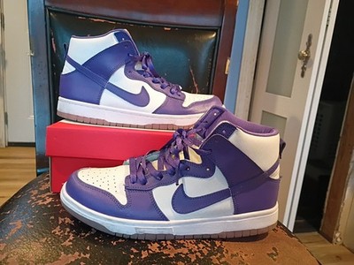 Size 9 - Nike Dunk High Varsity Purple W