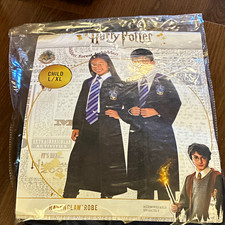 Harry Potter Ravenclaw Child L/XL Black/Blue Robe Costume - Harry Potter Theme