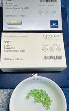Swarovski 5328 8mm PERIDOT AB 2X Austrian Beads 288 pcs Sealed Pack