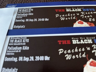 The Black Keys 06.09.2026 Köln Tickets Konzert Karten (Stehplatz) Palladium