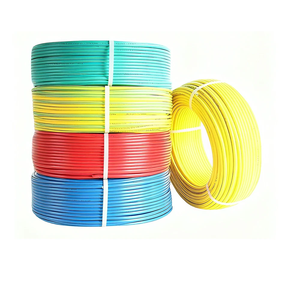 Cable eléctrico de cable flexible multihilo BVR 1,0 mm² ~ 6,0 mm² núcleos de cobre puro Foto 2 de 4