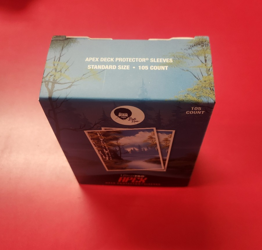 bob ross card sleeves Bob Ross Lakeside Path 105ct APEX™ Deck Protector Sleeves