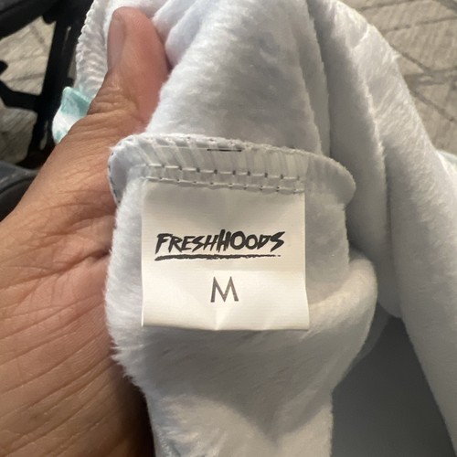 Fresh Hoods Hoodie mit Reißverschluss - Addicted - Größe M - Bild 4 von 4