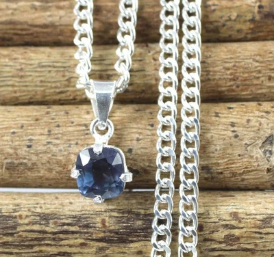 Farbwechsel Saphir 6.20 CT / 8 MM Natürlich Kissen Edelsteine Zertifiziert - Bild 1 von 4