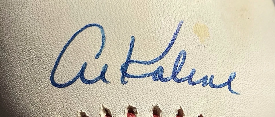 BÉISBOL AL KALINE autografiado en estuche. Gran jugador/emisor de los Tigres de Detroit Foto 4 de 4