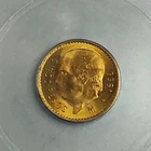 1955 Gold 5 Cinco Pesos 4.16 Grams GOLD Coin MS65 Certified Genuine Eagle Gem BU
