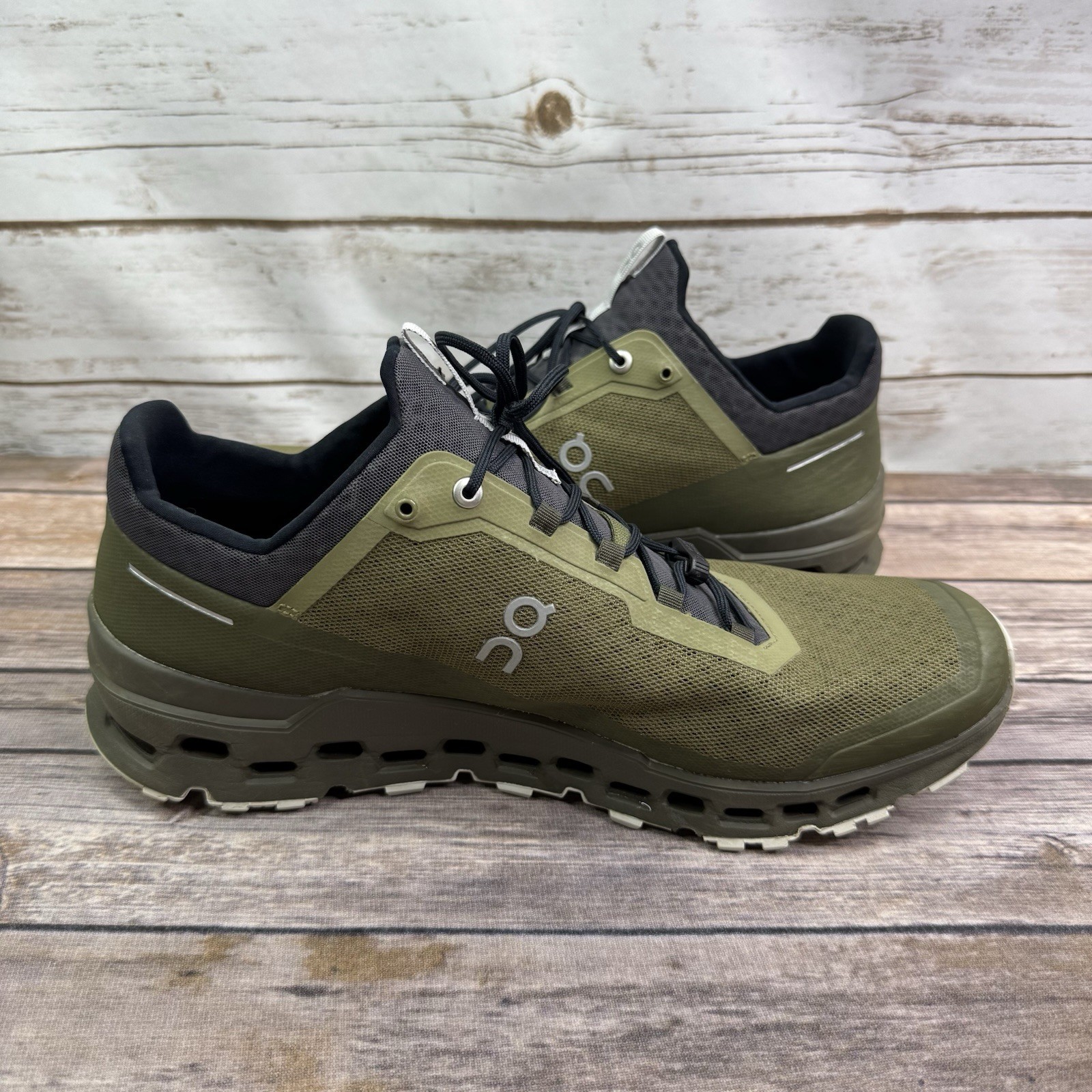 ON Cloudultra Olive Eclipse Trail Running Shoes C… - image 3
