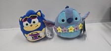 Disney Lilo Stitch "Stitch" Hawaiian Hula Plush Stuffed Animal Jazwares 2024