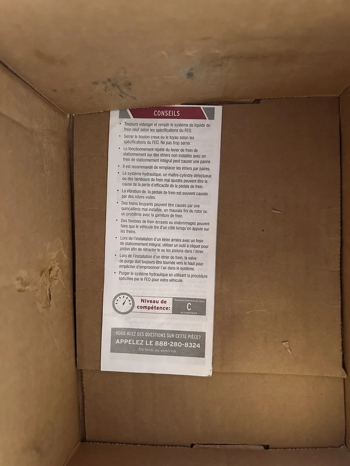 FRONT RIGHT BRAKE CALIPER FORD MUSTANG 1994-1998 SN95 CARDONE 18- B4378 - Image 4 of 4
